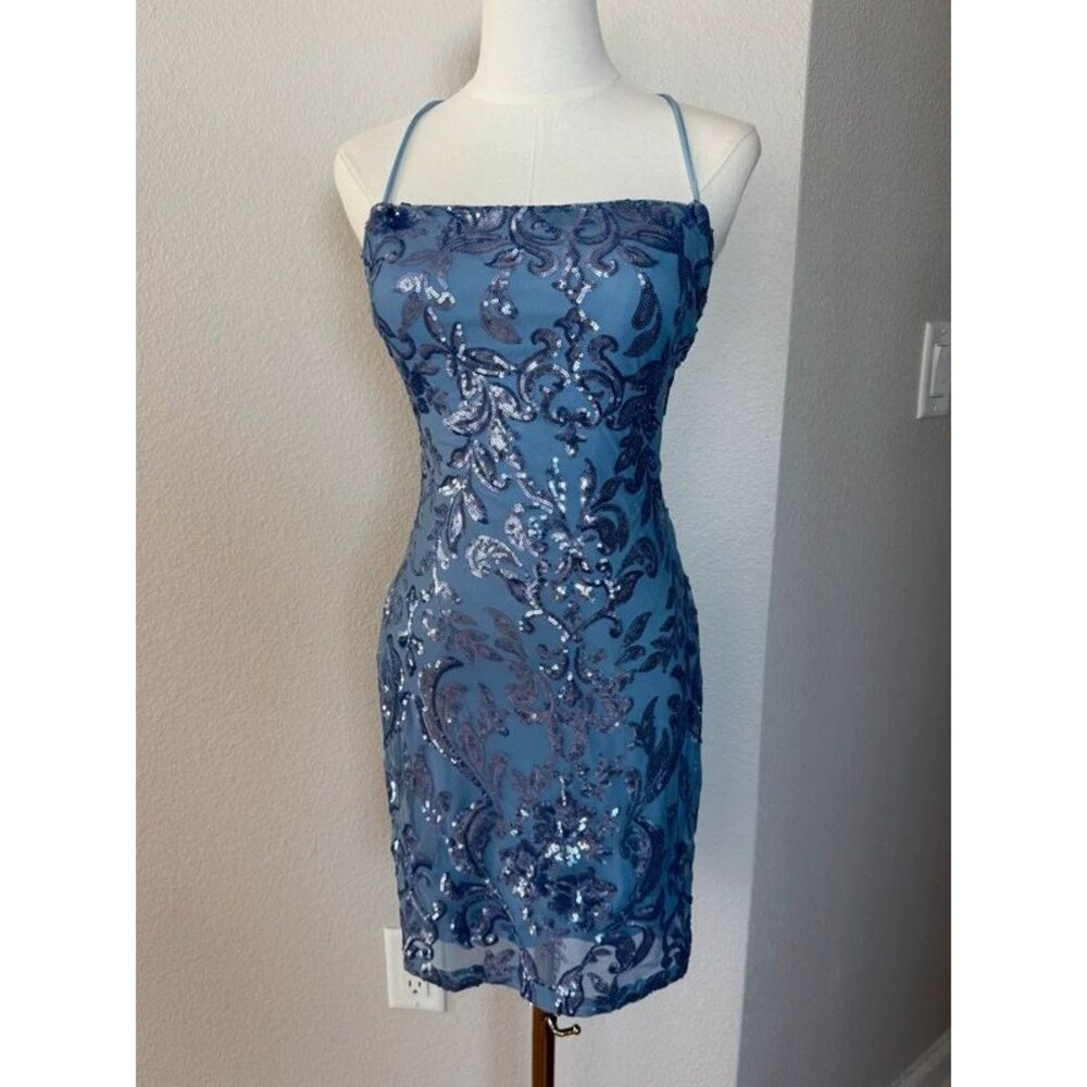Windsor Sequin Dress Small
